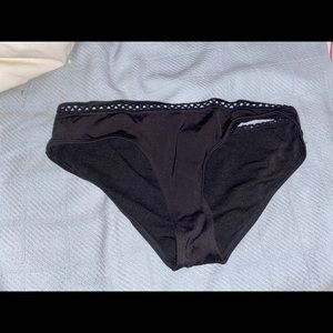 Black bikini bottoms